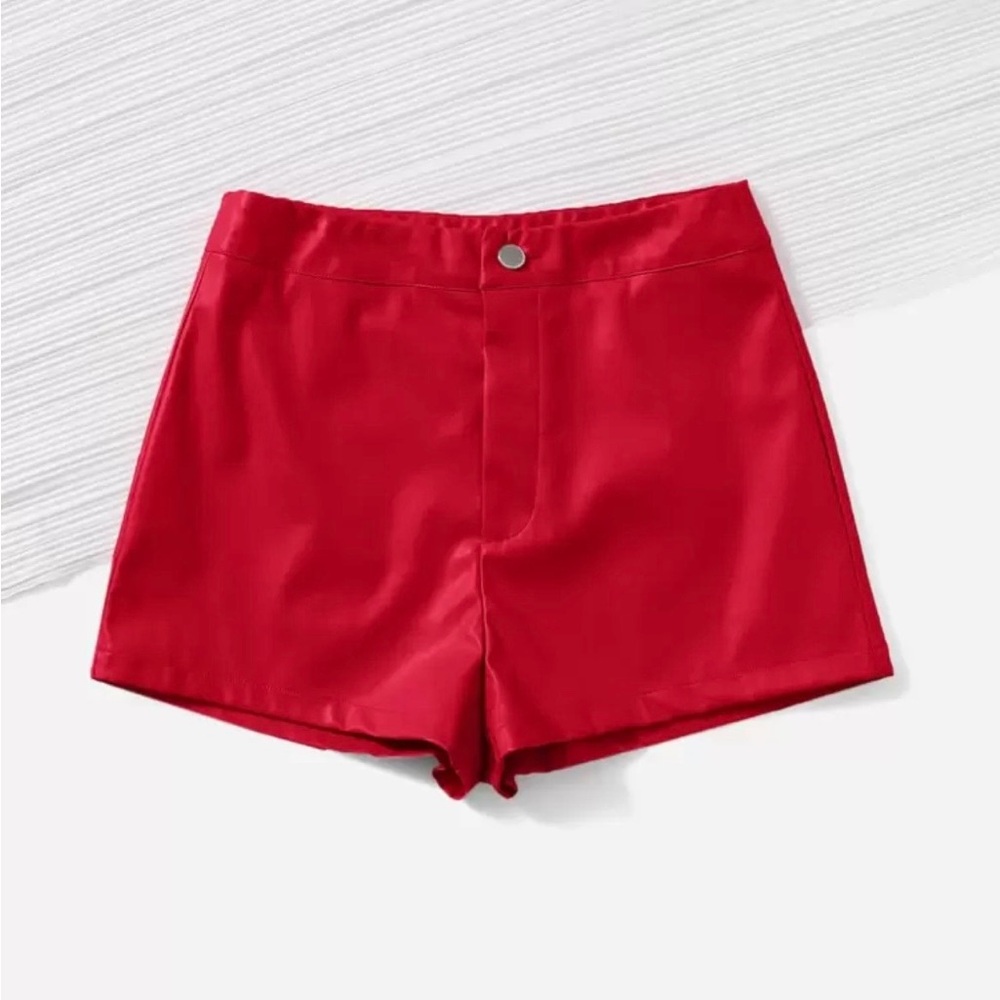 Red Women's Shorts